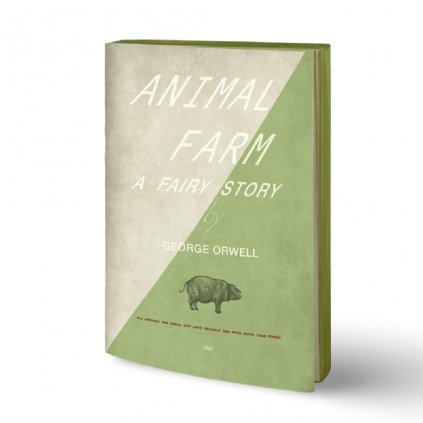 libri muti antique notebook animal farm orwell