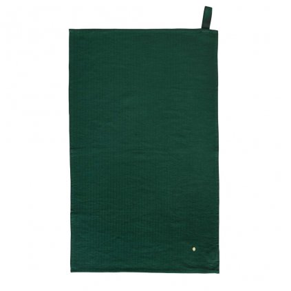 lacerisesurlegateau tea towel linen cotton green marcel 4