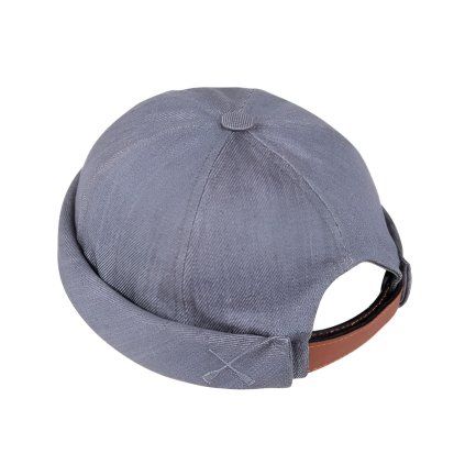 beton cire miki docker beanie grey denim