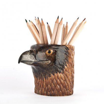 quailceramics eagle pen pot 03
