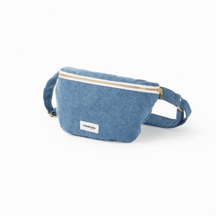 rivedroite custine the waist bag stonewashed denim 1