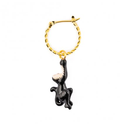 nach black monkey mini earring j773