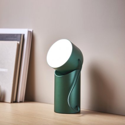 lexon design lamp orbe lh88dg1 dark green mood 02