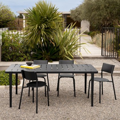 tiptoe midi outdoor table graphite black mood 3