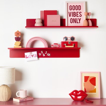 THE LEDGE floating shelf / Poppy