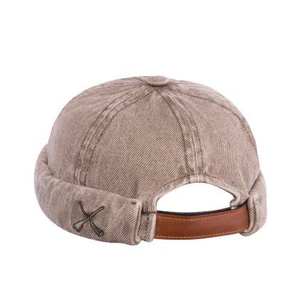 beton cire miki docker hat green khaki washed