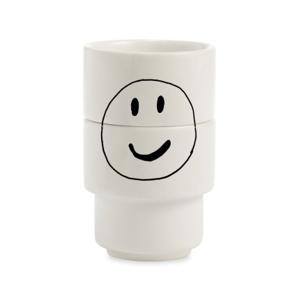 helen b egg cup set smiley