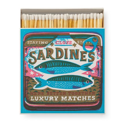 archivist gallery better together sardines by the printed peanut matchbox