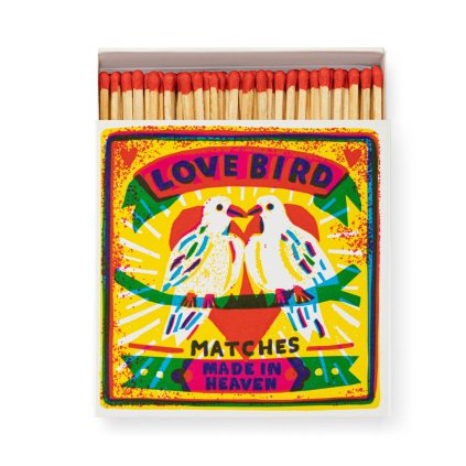 archivistgallery matchboxe love birds by the printed peanut b319