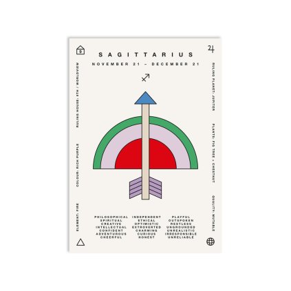 SAGITTARIUS pohlednice