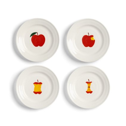 plate haines small set of 4