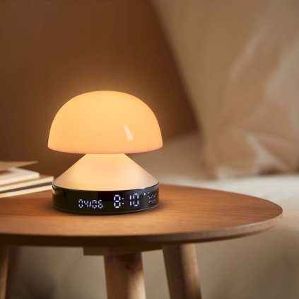 lexon design alarm clock mina sunrise lr153d gold lifestyle 03
