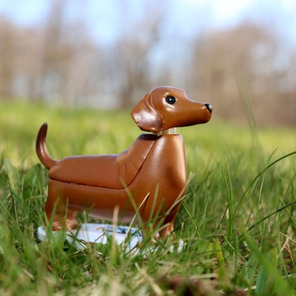 kikkerland solar dachshund mood 2