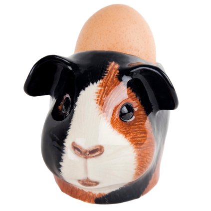 quail ceramics guinea pig face egg cup mutli front