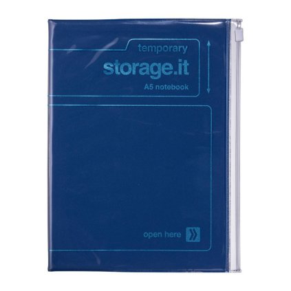 mark s storage it a5 notable notebook navy
