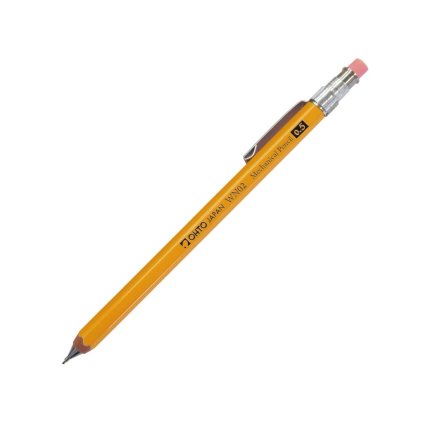 OHTO mechanická tužka s gumou 0.5 / Yellow