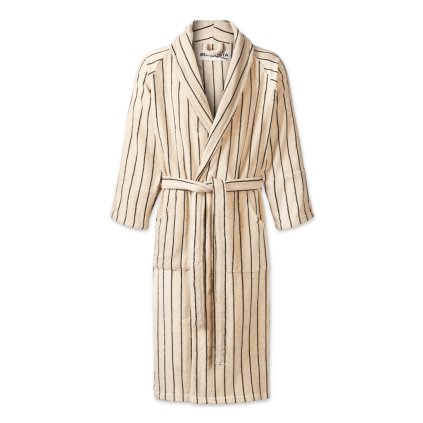 bongusta naram bathrobe creme ink