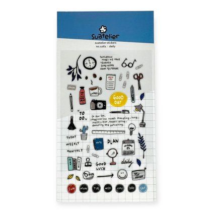 DAILY DECO STICKERS samolepky / Daily