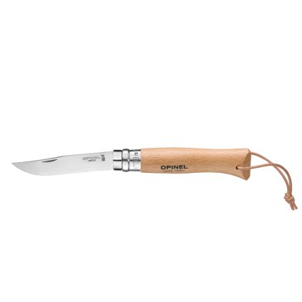OPINEL N°08 INOX Bushwhacker Natural / Beech