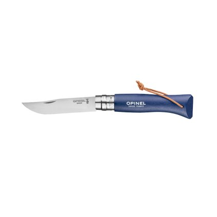 opinel pocket knife n8 bushwhacker dark blue