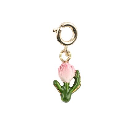 nach bijoux pendant charm pink tulip ch142