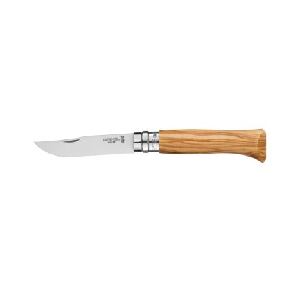opinel pocket knive luxury n8 olive wood