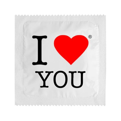 condom callvin i love you