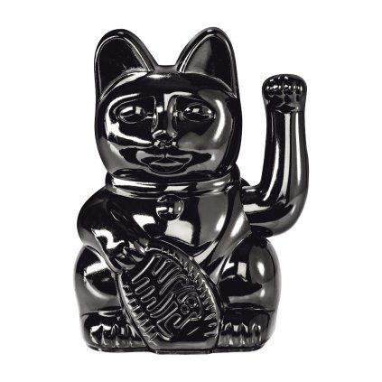 donkey products lucky cat shiny black
