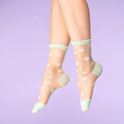 coucou suzette daisy sheer socks 2