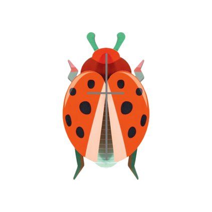 studioroof wall decoration coccinelle rouge beetle