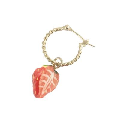 STRAWBERRY single náušnice