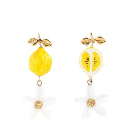 LEMON & BLOSSOM visací náušnice