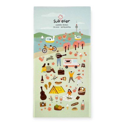 DAILY DECO STICKERS samolepky / Sring Spring