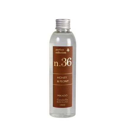 cerabella numbers 36 honey peony diffuser refill 200ml