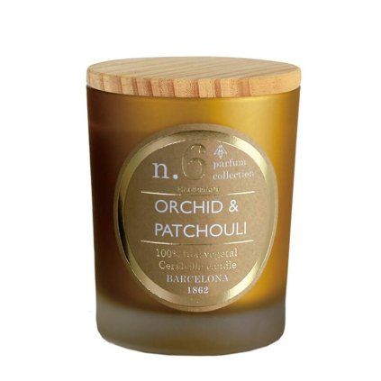 cerabella numbers 6 orchid patchouli scent candle