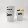 BONJOUR ASSHOLE porcelánový  hrnek
