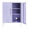 midi lilac mustard made locker open