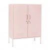 midi blush mustard made locker side closed