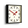 newgate wall clock railway number five red side