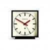 newgate amp mantel clock red hands 11