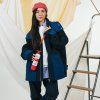 beton cire miki docker beanie red denim 1