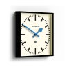 newgate wall clock railway number five blue hands 1