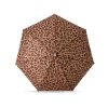 anatole leopard print compact umbrella aime opened