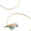 nach bijoux hoop earrings small roller bird zoom