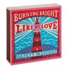 archivist gallery matchboxe b322 burning bright by the printed peanut side