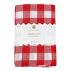 talking tables red white gingham fabric tablecloth pkg