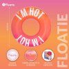 large inflatable round buoy i am hot details