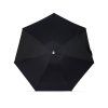 anatole uv protection compact umbrella sun rain black jane opened