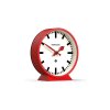 newgate m mantel railway clock in red mman390fer 2