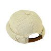 beton cire miki docker hat cotton beige stripe